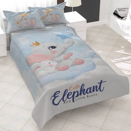 روتختی cute elephant فیل مهربان آبی رنگ