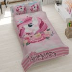 روتختی اسب تک شاخ دار صورتی دخترانه