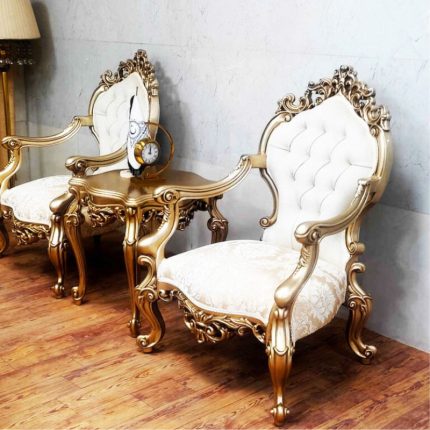 مبل سلطنتی چراغان تک نفره
