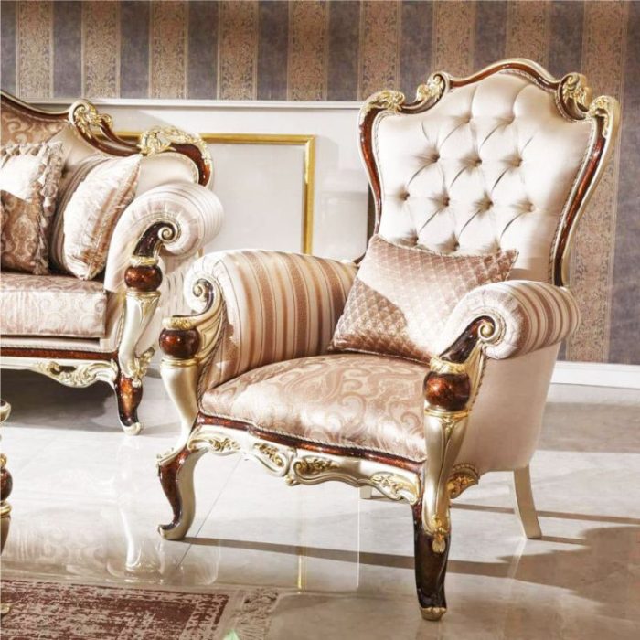 مبل سلطنتی نایس تک نفره