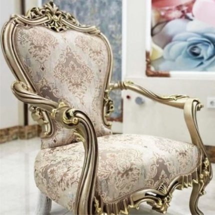 مبل سلطنتی مدل نگار تک نفره