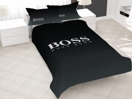 روتختی مشکی طرح BOSS برای اتاق خواب اسپرت